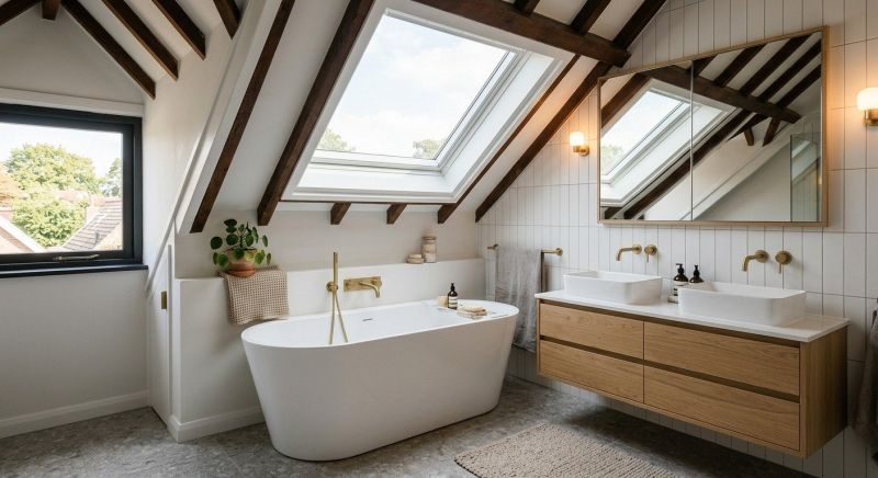 Attic Bathroom Remodeling in Nashua, NH