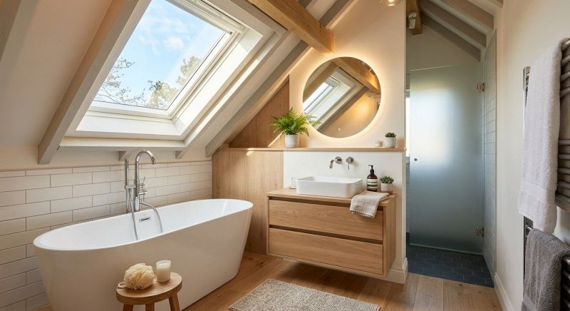 Attic Bathroom Remodeling in Nashua, NH