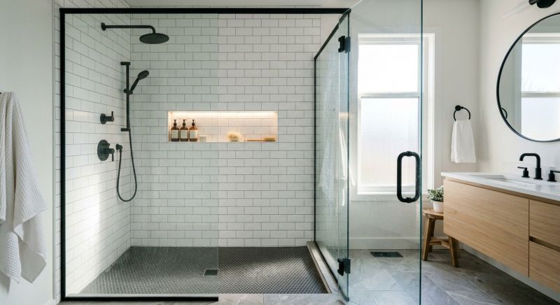Bathroom Shower Renovation in Danbury, CT