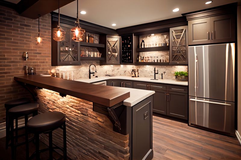 Finished Basement Renovation in Alpharetta, GA