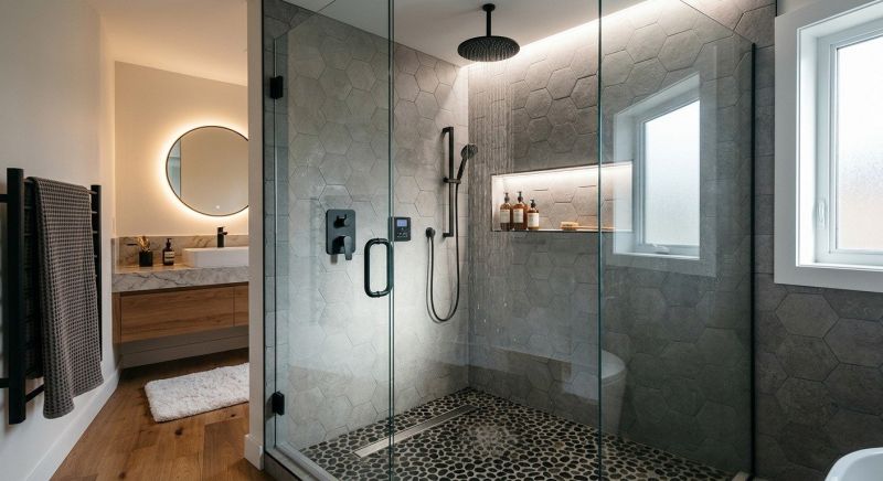 Granite Shower Installation in Venice, FL