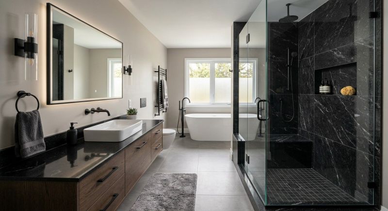Granite Shower Installation in Lancaster, PA