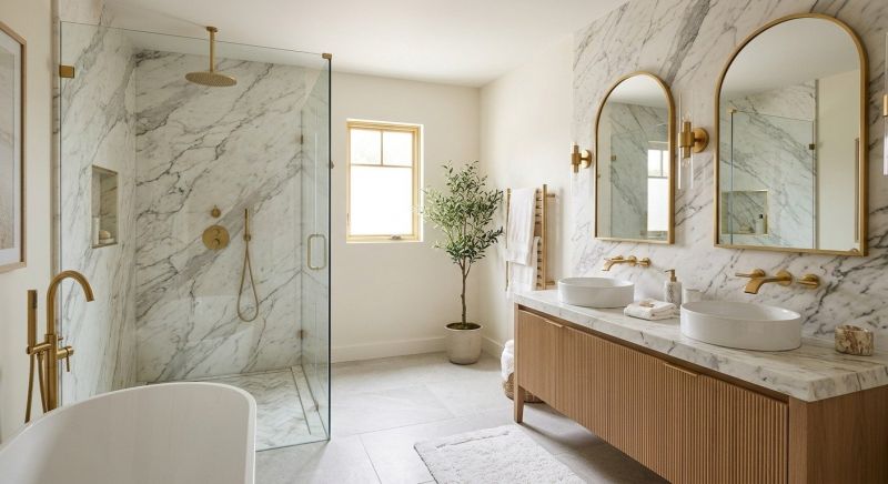 Granite Shower Installation in Lancaster, PA