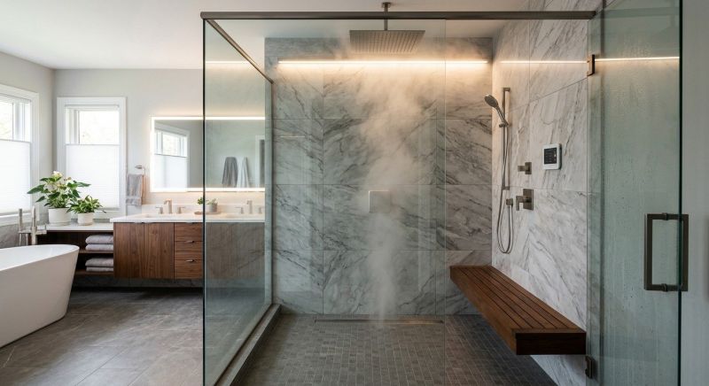 Granite Shower Installation in Sarasota, FL