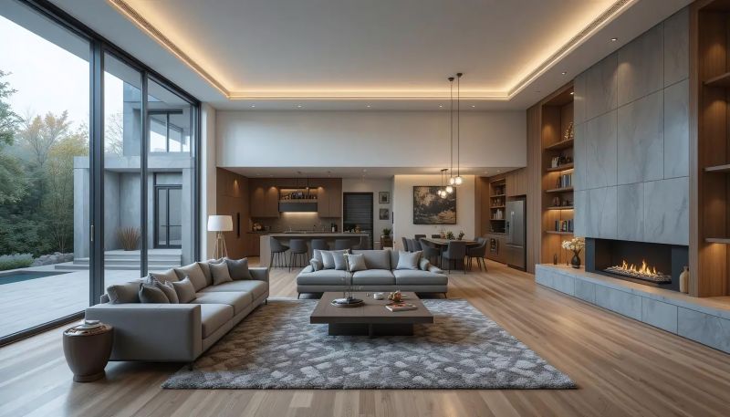 Living Room Renovation in Denver County, CO