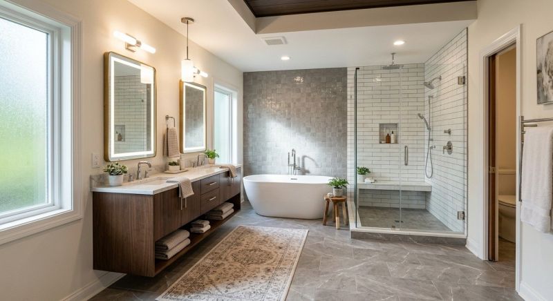 Master Bathroom Remodeling in Portland, ME