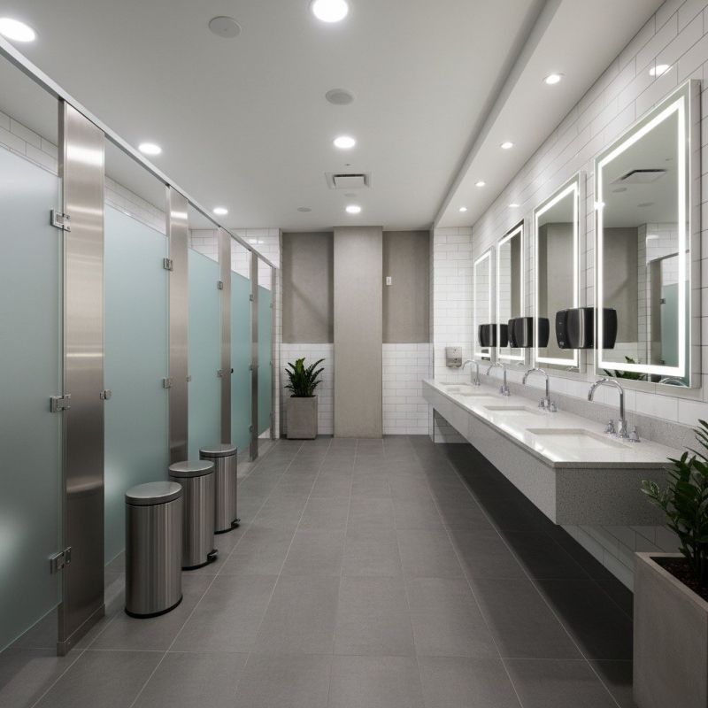 Office Bathroom Renovation in Longmont, CO