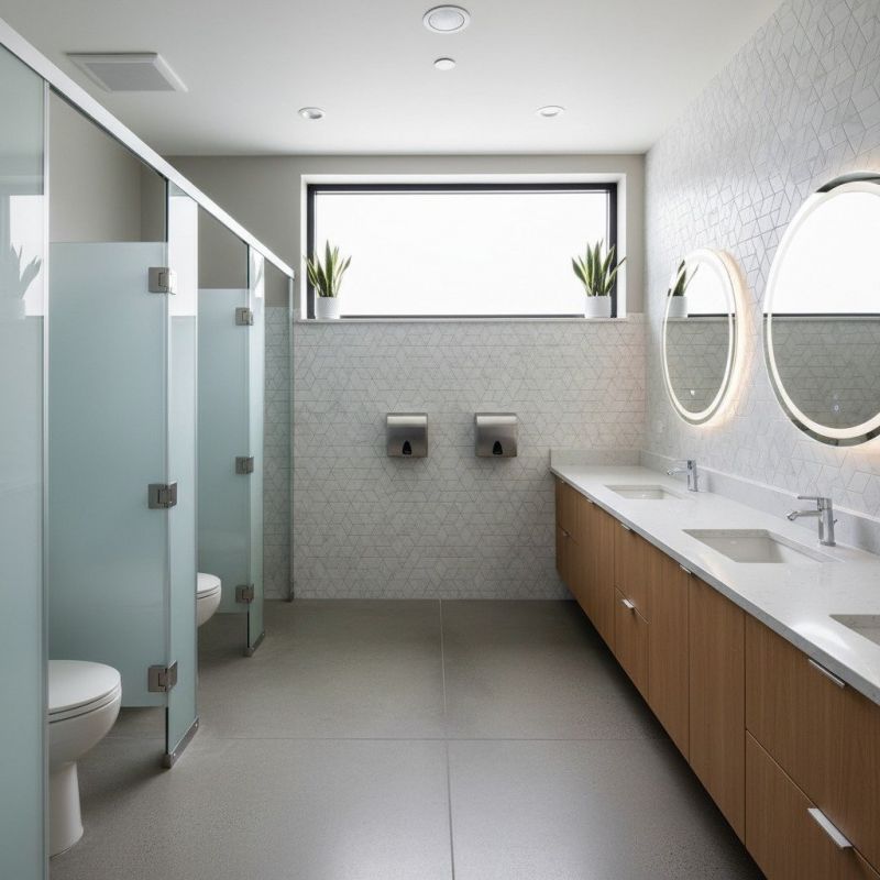 Office Bathroom Renovation in Denver County, CO