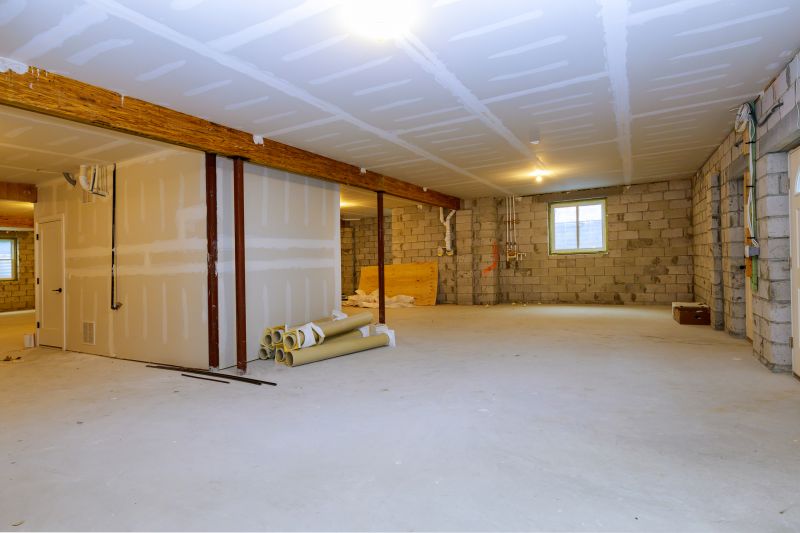 Finished Basement Renovation in Alpharetta, GA
